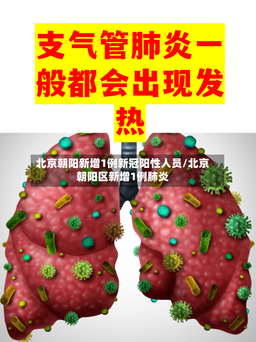 北京朝阳新增1例新冠阳性人员/北京朝阳区新增1例肺炎