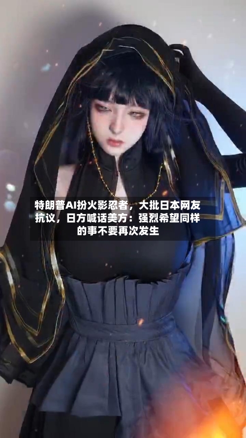 特朗普AI扮火影忍者，大批日本网友抗议，日方喊话美方：强烈希望同样的事不要再次发生-第2张图片