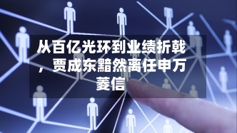 从百亿光环到业绩折戟，贾成东黯然离任申万菱信-第3张图片