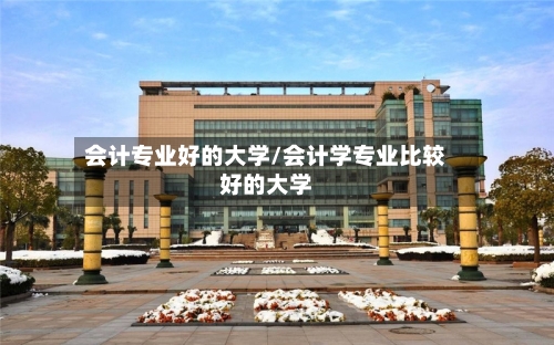 会计专业好的大学/会计学专业比较好的大学