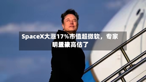 SpaceX大涨17%市值超微软，专家：近来明显被高估了-第2张图片