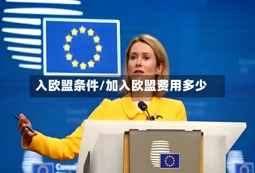 入欧盟条件/加入欧盟费用多少-第3张图片