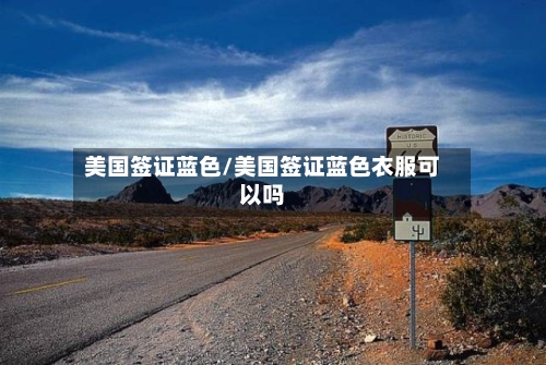 美国签证蓝色/美国签证蓝色衣服可以吗-第2张图片