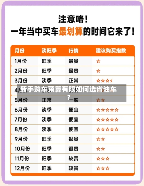 新手购车预算有限如何选省油车?-第2张图片