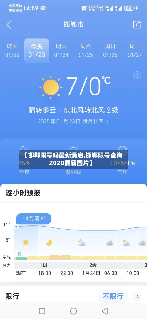 【邯郸限号吗最新消息,邯郸限号查询2020最新图片】