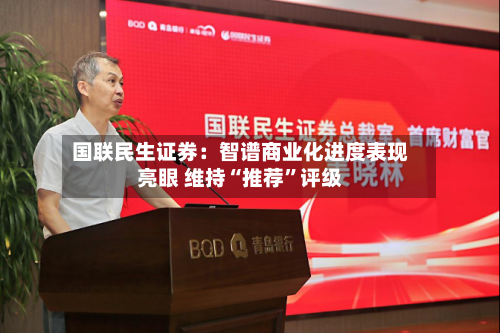 国联民生证券：智谱商业化进度表现亮眼 维持“推荐	”评级-第2张图片