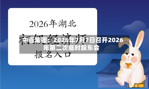 中百集团：2026年7月7日召开2026年第二次临时股东会-第2张图片