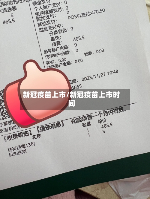 新冠疫苗上市/新冠疫苗上市时间