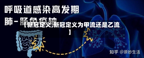 【新冠定义,新冠定义为甲流还是乙流】-第2张图片