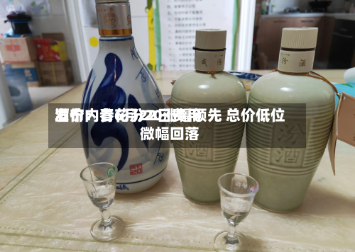 酒价内参6月22日费用
发布:青花汾20涨幅领先 总价低位微幅回落