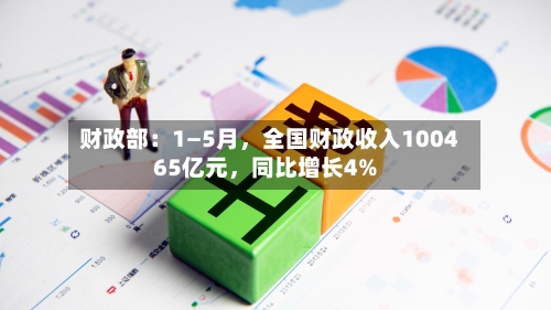 财政部：1—5月，全国财政收入100465亿元，同比增长4%-第2张图片