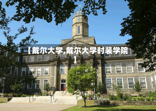 【戴尔大学,戴尔大学时装学院】