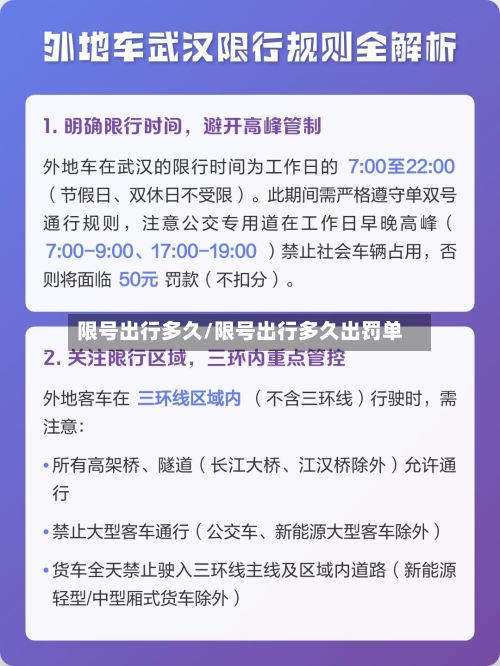 限号出行多久/限号出行多久出罚单